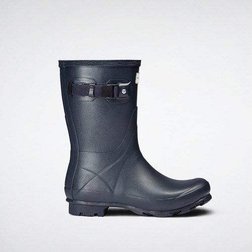 Hunter Norris Field Short Rain Boots For Womens - NZ M3701